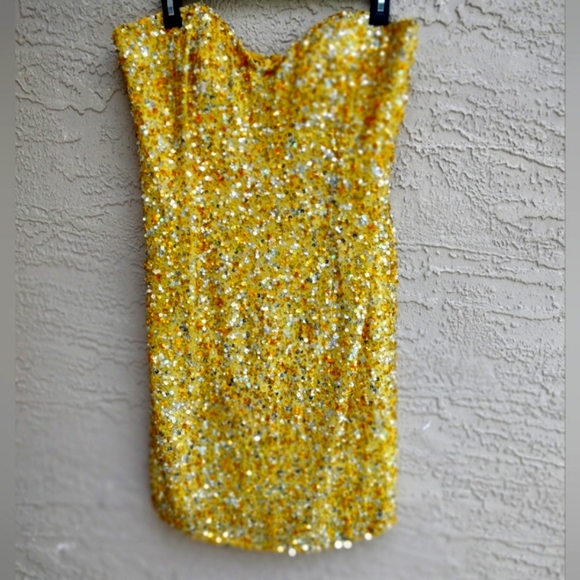 Camille La Vie Dresses & Skirts - Camilla La Vie vibrant jewel embellished mini dress